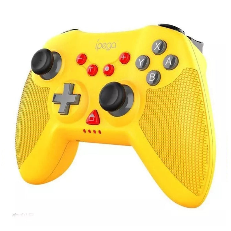 IPEGA PG-SW020 Bluetooth Wireless Game Controller Gamepad with Six-axis Dual Motor Vibration for Nintendo Switch/PS3/Android/PC Yellow IPEGA PG-SW020 Bluetooth Wireless Game Controller Gamepad with Six-axis Dual Motor Vibration for Nintendo Switch/PS3/Android/PC Yellow